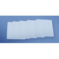 Mehrzweckwischtuch a. Vlies, 33 x 33cm, blau/weiß