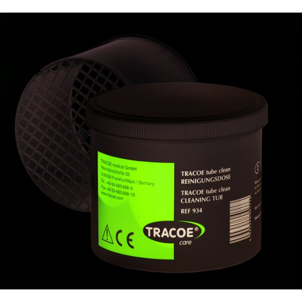 TRACOE 934 Reinigungsdose m.Siebeinsatz 500ml