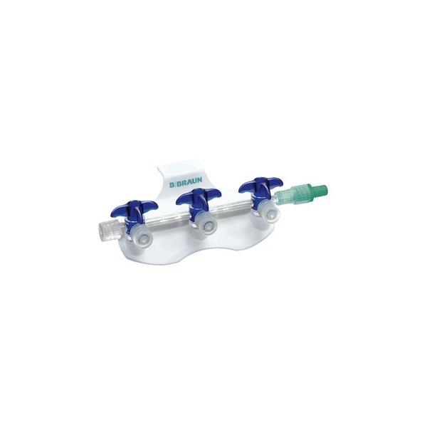 Discofix® C Hahnbank 3-fach, blau