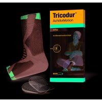 Tricodur® AchilloMotion, Gr. XXL, weiß/grau/rot