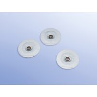 EKG Elektroden f.Erw.PE transparent Solid-Gel
