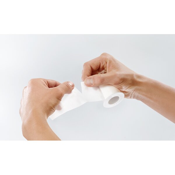 Silkafix® Heftpflaster, 5m x 5cm, Kunststoffspule