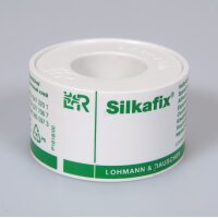 Silkafix® Heftpflaster, 5m x 1,25cm, Kunststoffsp.