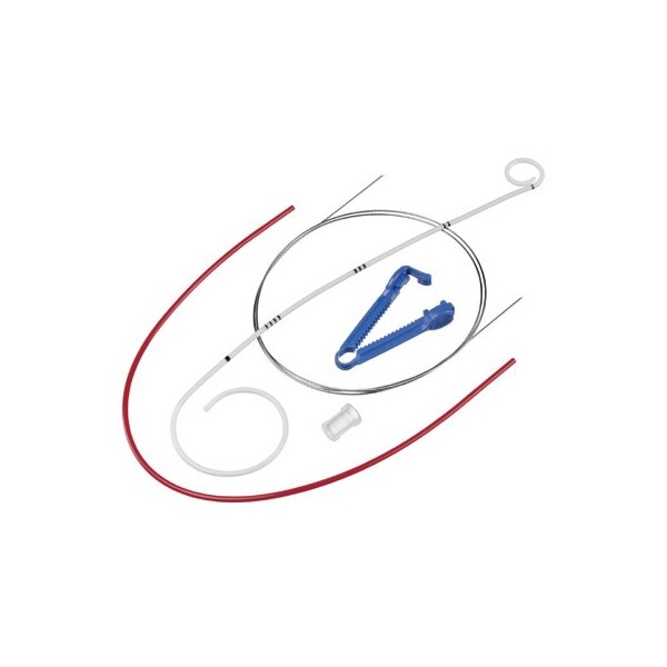 Urecath®, Tiemann, Ch. 9, 2,9 x 250 mm, 4cm, blau