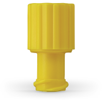 KOMBI STOPFEN gelb Luer Lock