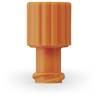KOMBI STOPFEN orange Luer Lock