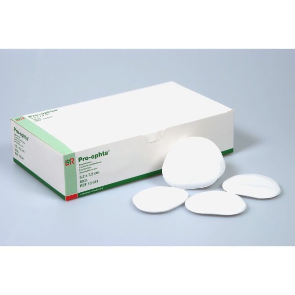Pro-ophta® Augenkissen, 6,2 x 7,2cm, unsteril