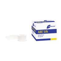 ABE® Silk, Rollenpflaster, 1,25cm x 9,14m, unst.