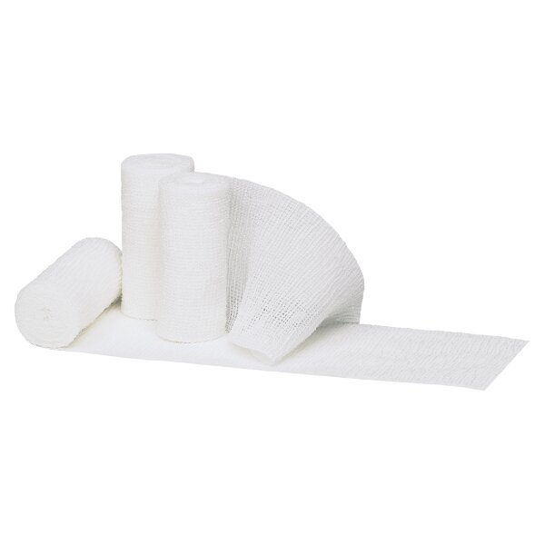 URGO ELAST. Mullbinden 10 m x 4 cm gekraeuselt