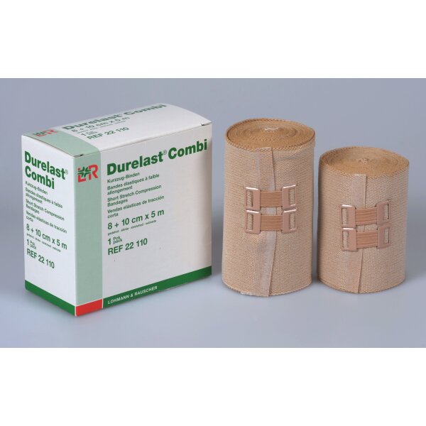 Durelast® Combi, Ultrakurzzugbinde, 5m x 8cm