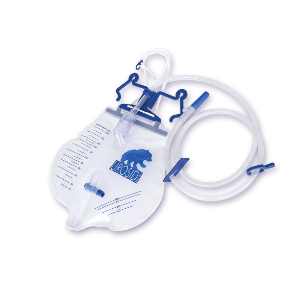 Urosid® 2000 S, 120cm lang, Kreuzventil, waagere.