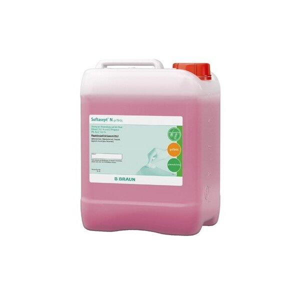 Softasept® N gefärbt, 5 Liter-Kanister