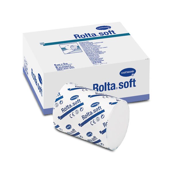 Rolta® soft, synt. Wattebinde, 3m x 6cm