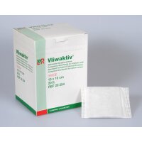 Vliwaktiv® Aktivkohle-Saugkompresse, 10 x 10cm