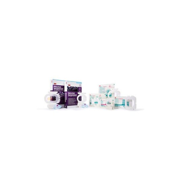 3M TM PICC/CVC Fixierplatte + 3M TM Tegaderm CHG