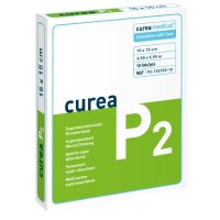 CUREA P2 superabsorb.Wundauflage 15x15 cm