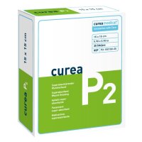 CUREA P2 superabsorb.Wundauflage 15x15 cm