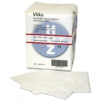 Vliko Vlieskompressen, 10cm x 20cm, 4-fach