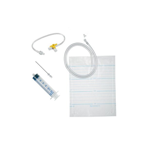 Pleurofix® Sekretbeutel 2L, Luer-Lock, steril