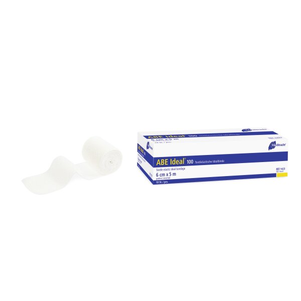 ABE® Ideal 100, Idealbinde, 10cm x 5m, unsteril