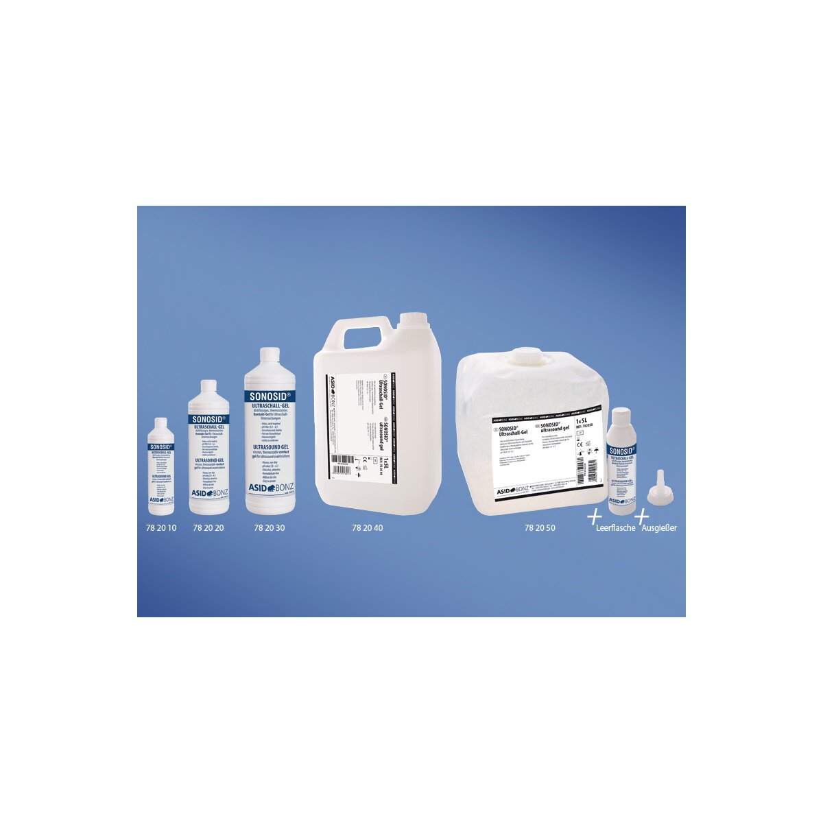 Sonosid Ultraschall-Gel, 500ml Flasche, 2,33