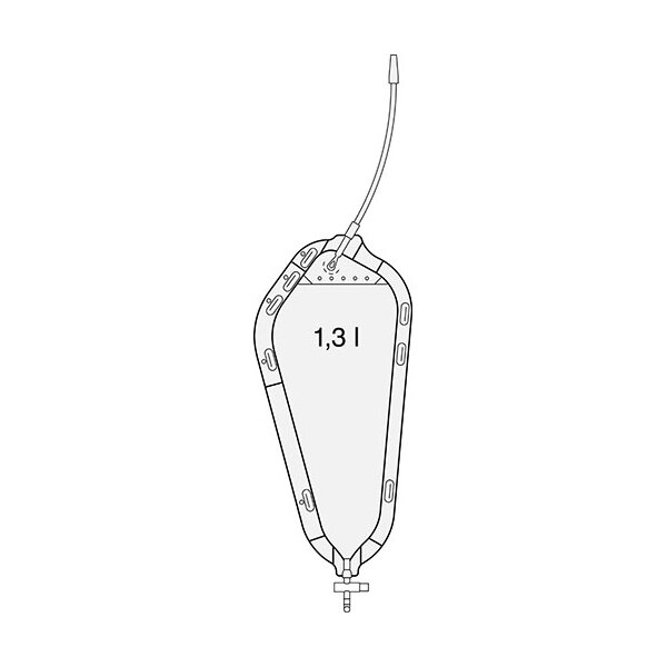 SAUER-Rollibeutel - mit Schiebehahn 1,3l - L=22cm