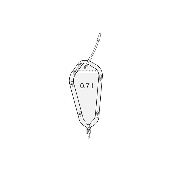 SAUER-Rollibeutel - mit Schwenkhahn 0,7l - L=12cm