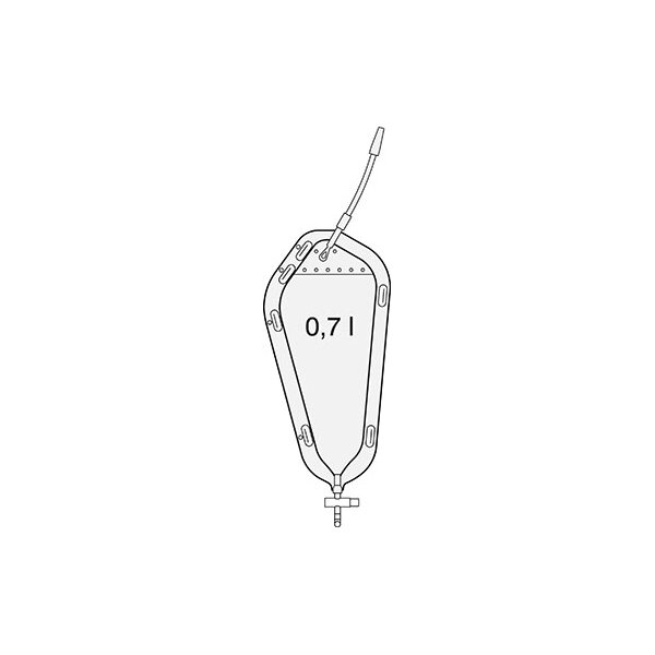 SAUER-Rollibeutel - mit Schiebehahn 0,7l - L=12cm