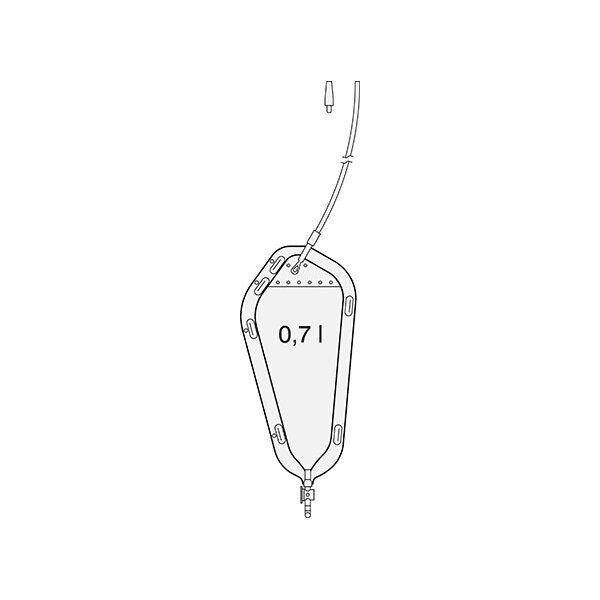 SAUER-Rollibeutel - mit gestuftem Adapter 0,7l