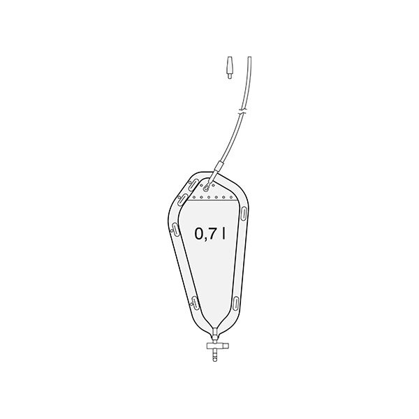 SAUER-Rollibeutel - mit gestuftem Adapter 0,7l