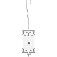SAUER-Fußgängerbeutelbeutel - Schiebehahn 0,6l