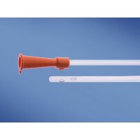 Einmalkatheter, CH16, 40cm lang, 2 Augen, orange
