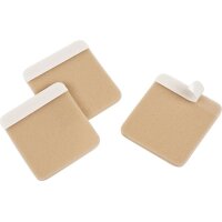 Tracheofix® L, Schaumstofffilter, 7 x 7cm, beige