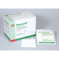 Vliwasoft® Vliesstoffkompressen, 5 x 5cm, 4lagig