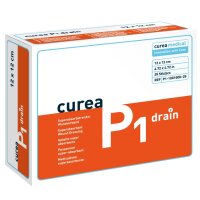 CUREA P1 drain superabsorb.Wundauflage 12x12 cm