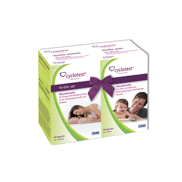 Cyclotest® fertile Set, Nahrungsergänzungsmittel