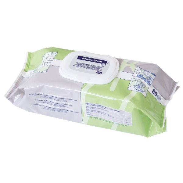 Mikrobac® Tissues, 80 Tücher