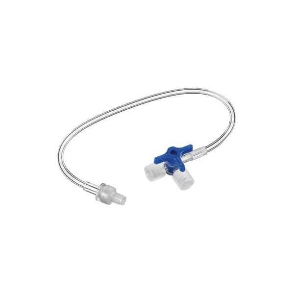 Discofix®-3 mit Verlängerung 50 cm, blau