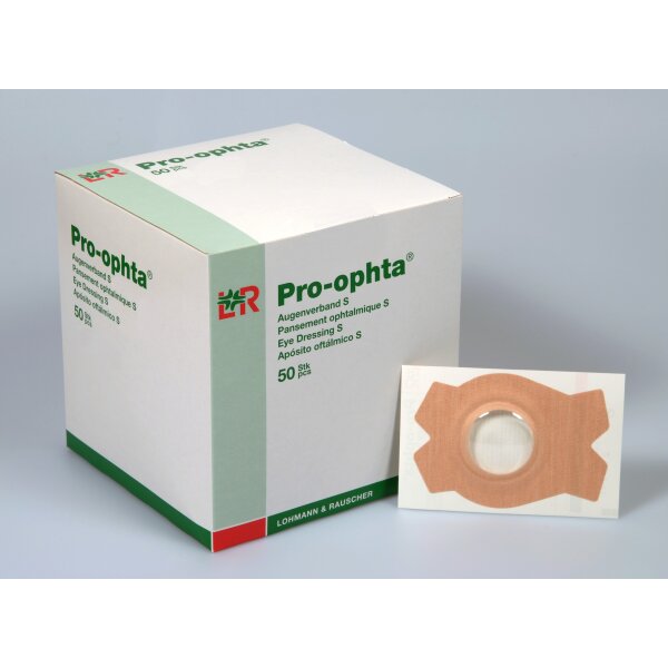 Pro-ophta® Augenverband S, 11,4 x 7,8cm, Ø 5,1cm