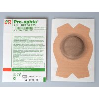 Pro-ophta® Augenverband D, 10 x 7,2cm, Ø 4,6cm