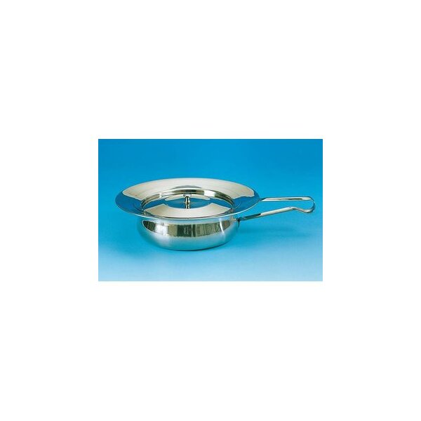 STECHBECKEN Edelstahl m.Griff u.Deckel