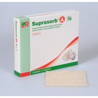 Suprasorb® A + Ag, Calciumalginat-Verband, 5x5cm