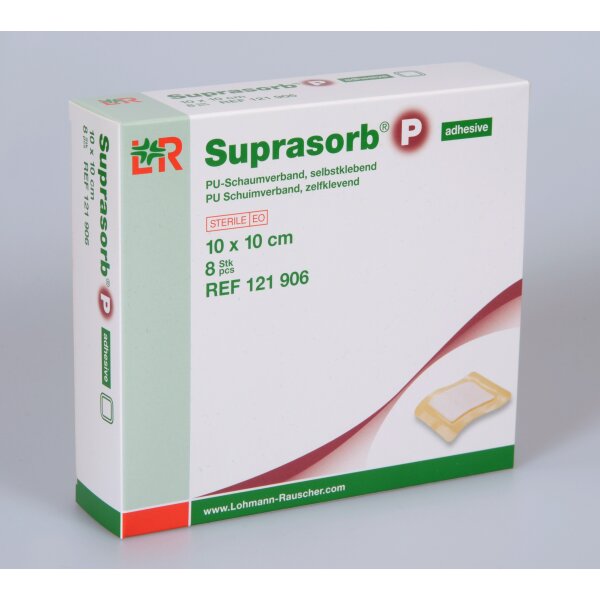 Suprasorb® P, PU-Schaumverband, 10 x 10cm