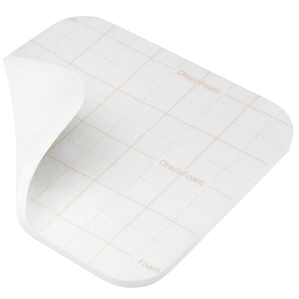 Draco® Foam, Schaumstoffwundauflage, 5 x 5cm