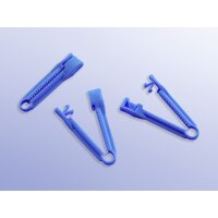 NABELKLEMMEN blau steril
