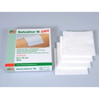 Solvaline® N, Wundkompresse, 10 x 10cm, steril