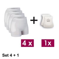 SUPRIMA Hüftprotektor-Set Gr.L 4Slip+1Protektor