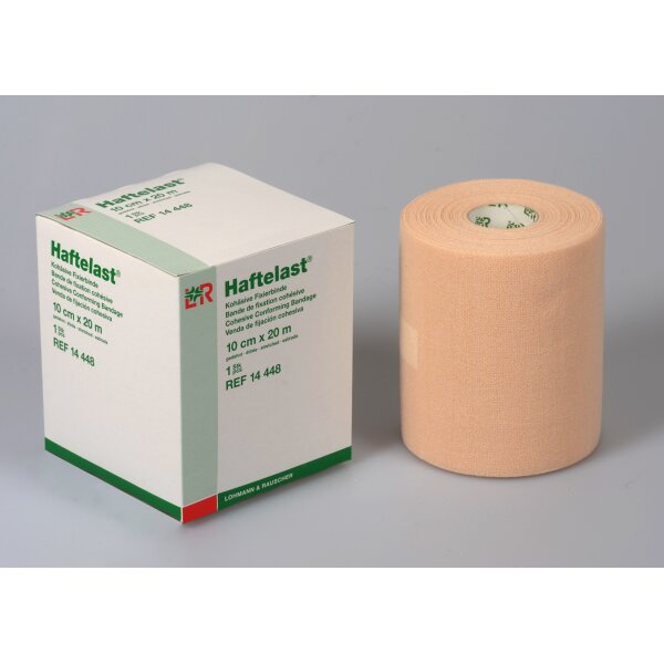 Haftelast® kohäsive Fixierbinde, 4cm x 4m, creme