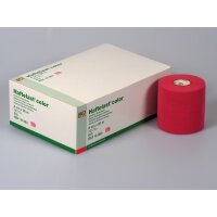 Haftelast® kohäsive Fixierbinde, 8cm x 20m, rot