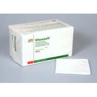 Vliwasoft® Vliesstoffkompressen, 5 x 5cm, 6-lagig